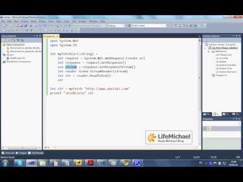 The use Binding in F#