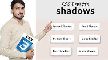 CSS Shadow Effects|| CSS video Tutorial || CSS text shadow, CSS box shadow property