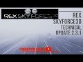 P3d v45 rex skyforce3d  technical update 231 quick look on weather injection