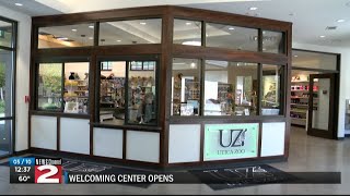 The Utica Zoo's new welcome center is open