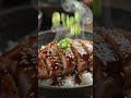 teriyaki chicken 🍗🍗 FoodASMR #CookingSounds #SatisfyingVideo #ASMRcooking #FoodPorn