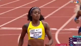 Sha'Carri Richardson VS Jamaica Race