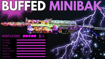 new *BUFFED* MINIBAK is BROKEN in WARZONE2! 👑