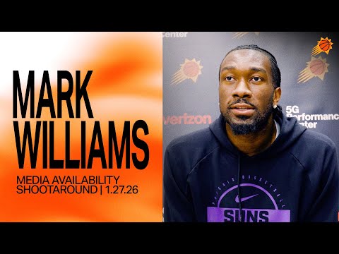 Mark Williams Shootaround Media Availability | Phoenix Suns 2-27-26