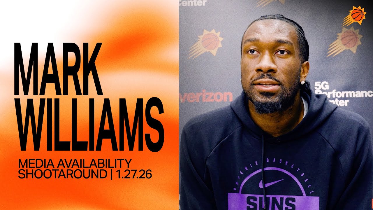Mark Williams Shootaround Media Availability | Phoenix Suns 2-27-26