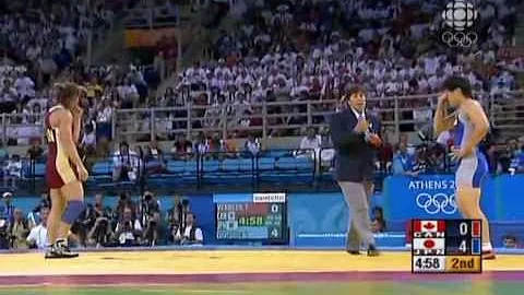 Athens 2004 Olympic Wrestling Women 55kg Final Sao...