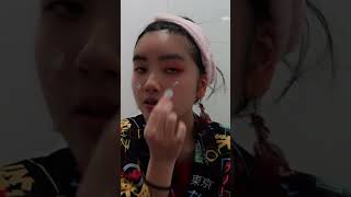 get unready with me #grwm #skincare #makeup #newyear #lunarnewyear #tet #shorts