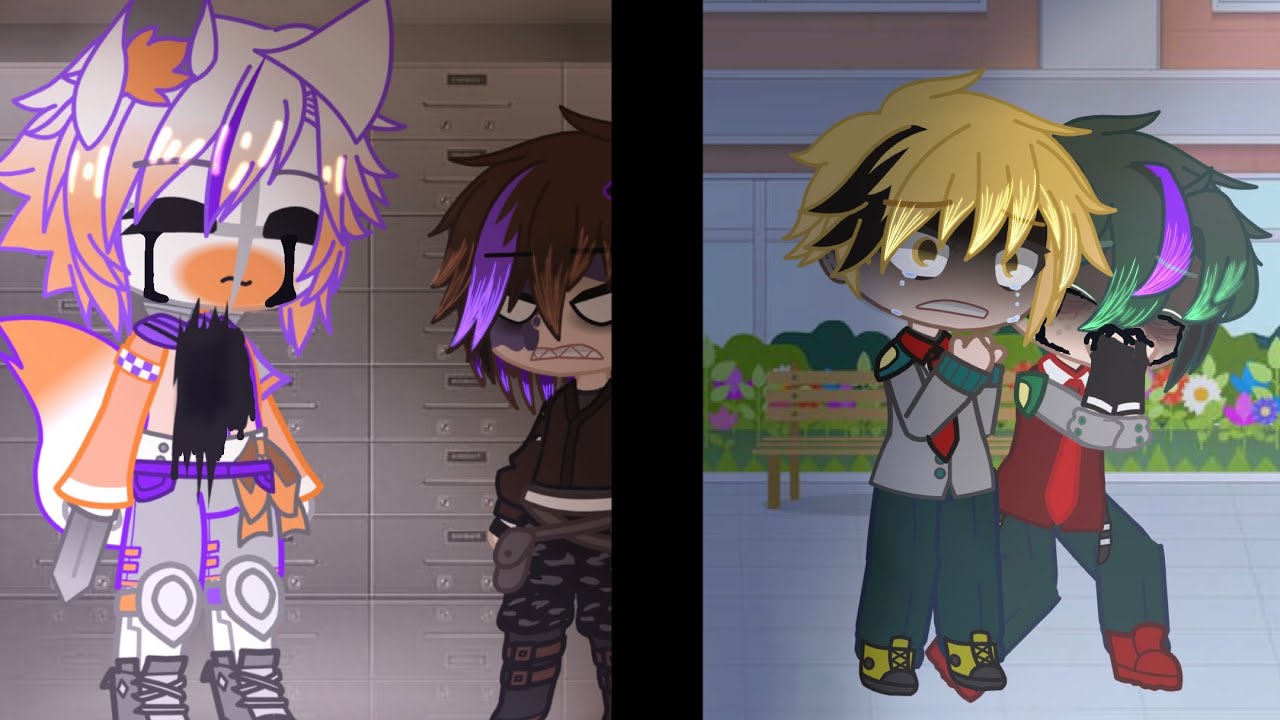 Izuku…. Is dead?! || 💚🖤Izuku Afton AU mini movie🖤💚 || pt 1?