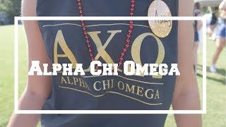 ALPHA CHI OMEGA UNCG BID DAY 2017