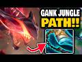 GANKING guide on REK'SAI jungle in SEASON 16!!