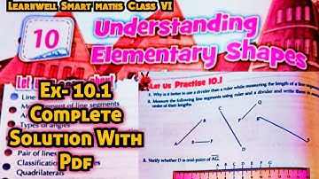 Learnwell smart Maths Class 6 Unit 10 Ex 10.1 Solutions | Class 6 learnwell maths Ex 10.1 Solutions