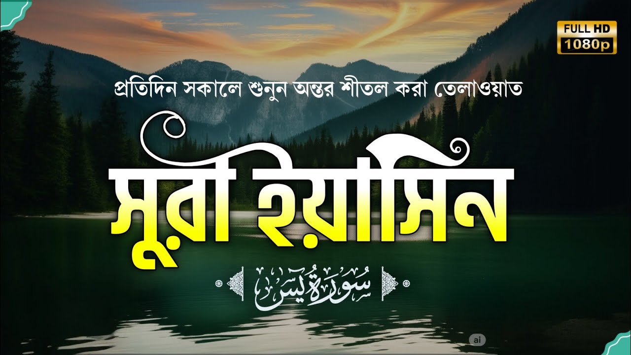 প্রতিদিন সকালে শুনুন-প্রশান্তিময় কন্ঠে সূরা ইয়াসীন|(سورة يس) SURAH YASIN | Morning Quran Recitation