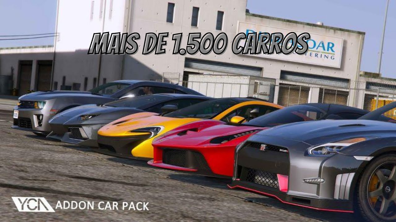 GTA V: COMO INSTALAR PACK DE CARROS BRASILEIROS NO SEU JOGO! Brazilian  Carpack 1.0 