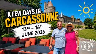 3 Nights in Medieval Carcassonne + Epic Canal du Midi Cycling Adventur 13th 16th June 2026