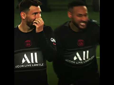 neymar messi status video psg