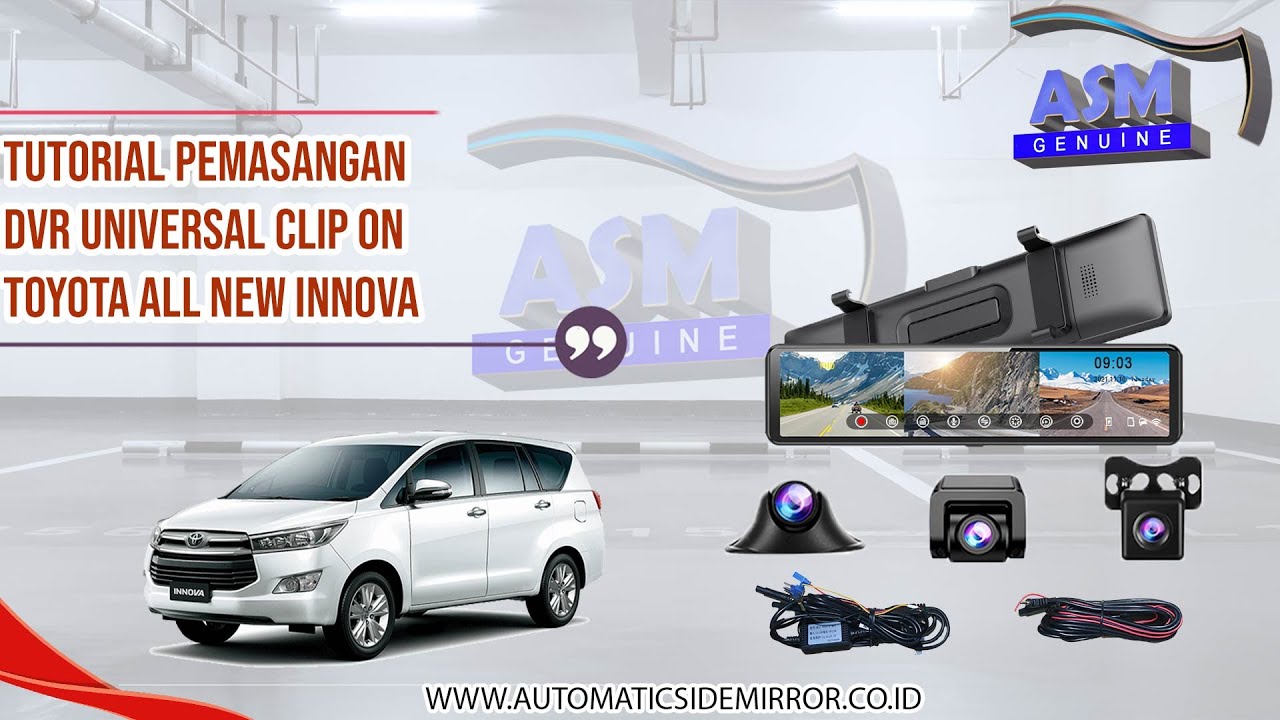 Visual Rear Camera Toyota Innova Tutorial - Toyota Innova Reborn Spion Digitar View Mirroring (DVR) 3 ...
