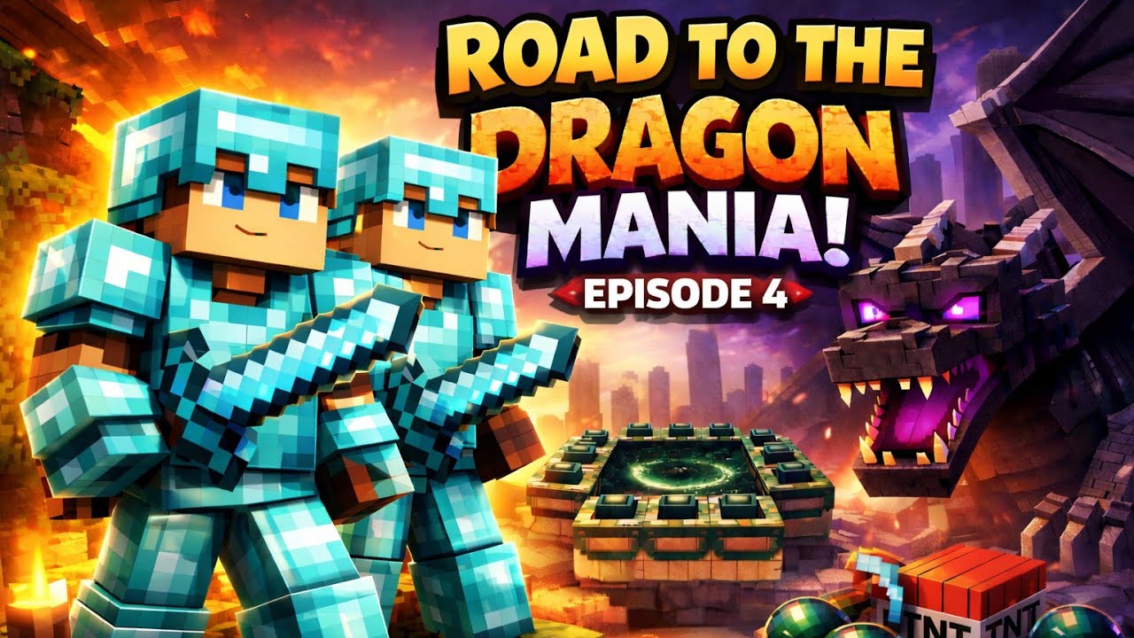 Full diamond armor this episode?! (Road to the dragon mania 4)