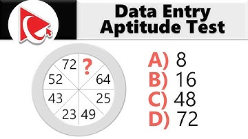 How to Pass Data Entry Aptitude Test - Questions with Answers and Solutions