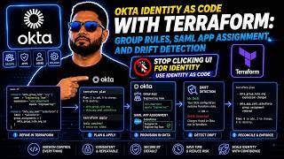Okta Identity as Code with Terraform: Group Rules, SAML App Assignment, and Drift Detection
