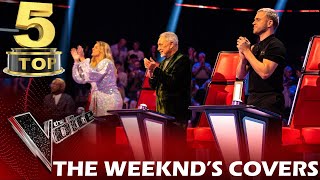 TOP 5 THE WEEKND'S COVERS ON THE VOICE | BEST AUDITIONS