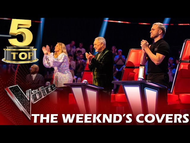 TOP 5 THE WEEKND'S COVERS ON THE VOICE | BEST AUDITIONS class=