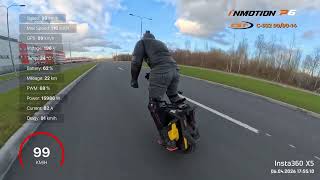 Inmotion P6: Real Speed vs Displayed Speed. Part 2. CST C-922.