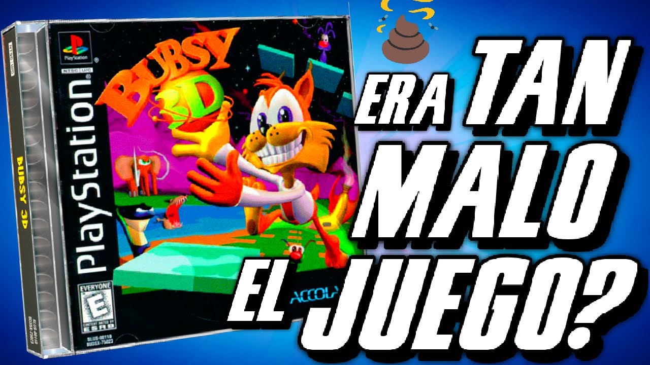 BUBSY 3D: ¿ES TAN MALO COMO DICEN? (Play 1 - PS1)