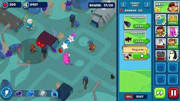 Bloons Adventure Time TD Gameplay Pirate In Peril Level 2 Short