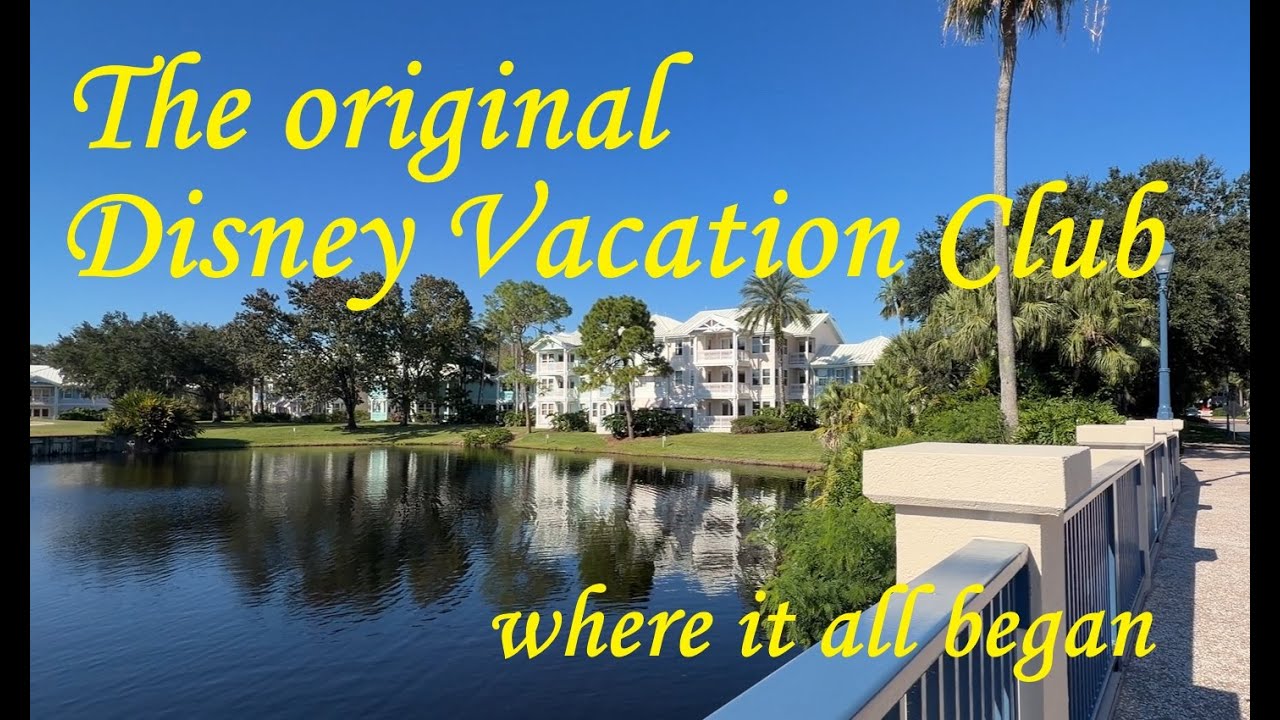 Old Key West legacy walk  The original Disney Vacation Club Resort