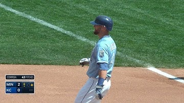 MIN@KC: The Royals score five runs in the 4th inning