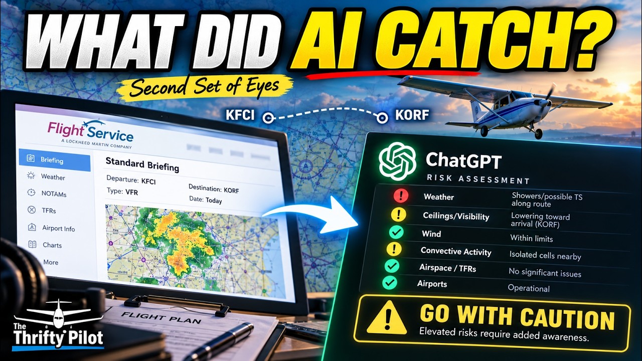 I Gave ChatGPT My Flight Briefing. Here's What It Caught