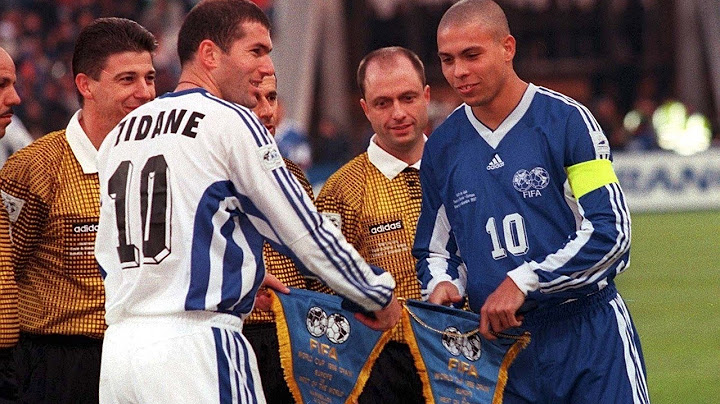 Ronaldo vs Zidane ( World All Stars vs Europe All Stars 1997 )