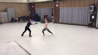 Matt Paris- Rapier/Dagger Combat