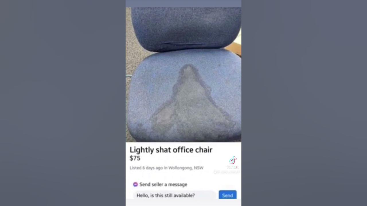“Lightly Shat Office chair “ YouTube