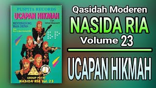NASIDA RIA VOLUME 23 - UCAPAN HIKMAH FULL ALBUM