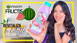 SHAMPOO GARNIER FRUCTIS HAIR FOOD 🍉 SANDÍA * Opiniones, Reseña / Review *