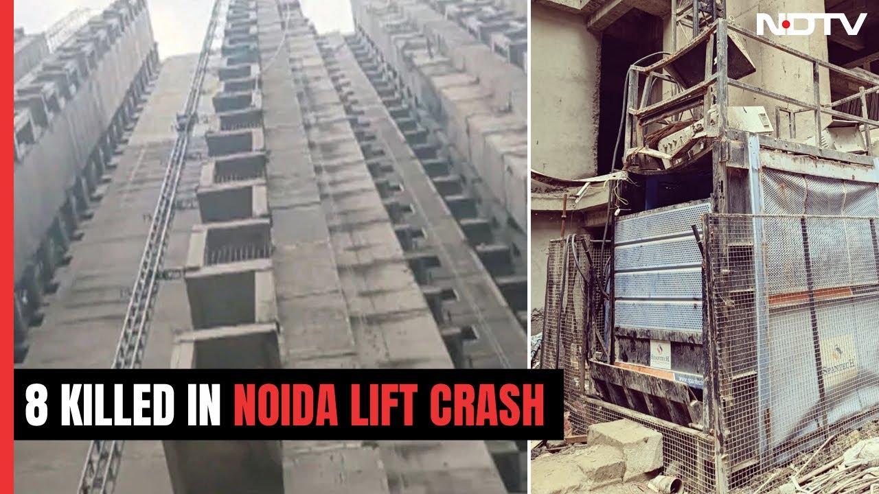 Death Count In Lift Crash At Noida Under-Construction Building Rises To 8