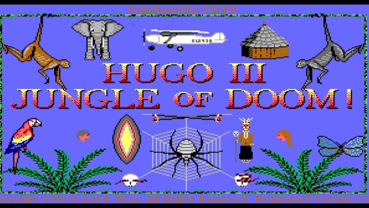 Hugo 3 Jungle of Doom! - Comfy retro Dos 