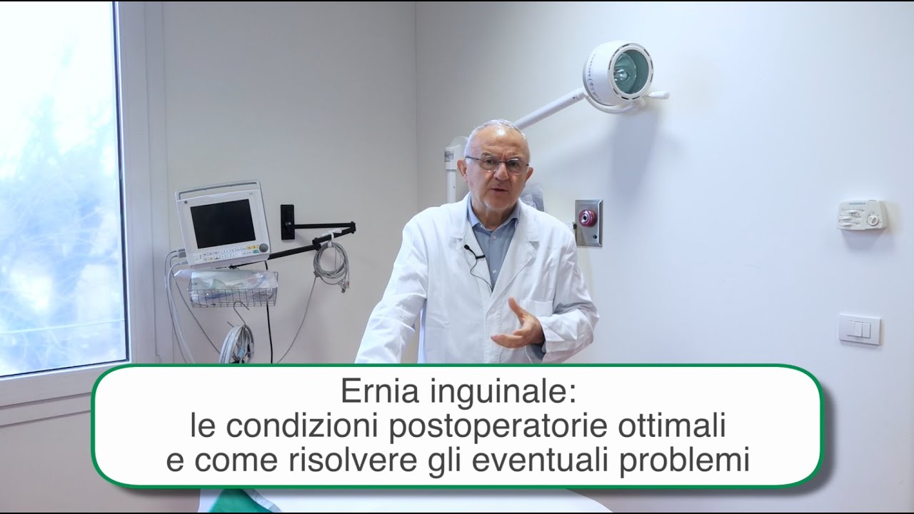 Ernia inguinale, quali sono i principali problemi post operatori e come risolverli