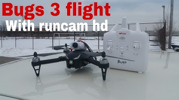 Mjx Bugs 3 - flight with runcam