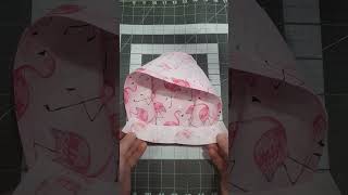 Sew A Drawstring Scrub Cap #shorts #sewingprojects #homeeconomics #savemoney #scrubcaps #healthcare
