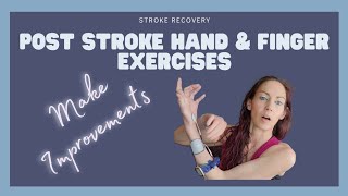 Post Stroke Hand and Finger Exercises (DAY 17- Finger extension with thumb abduction)
