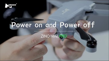 Power on and Power off - Tutorial Video Of Zino Mini Pro