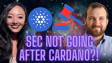U.S. SEC Not Going After Cardano (ADA)?! // Cardano is NOT a Security
