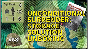 Unconditional Surrender Europe - Storage Solution Unboxing