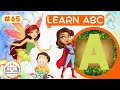 ABCD kids English Alphabets a for apple learn abc letters quick easy phonics song 65