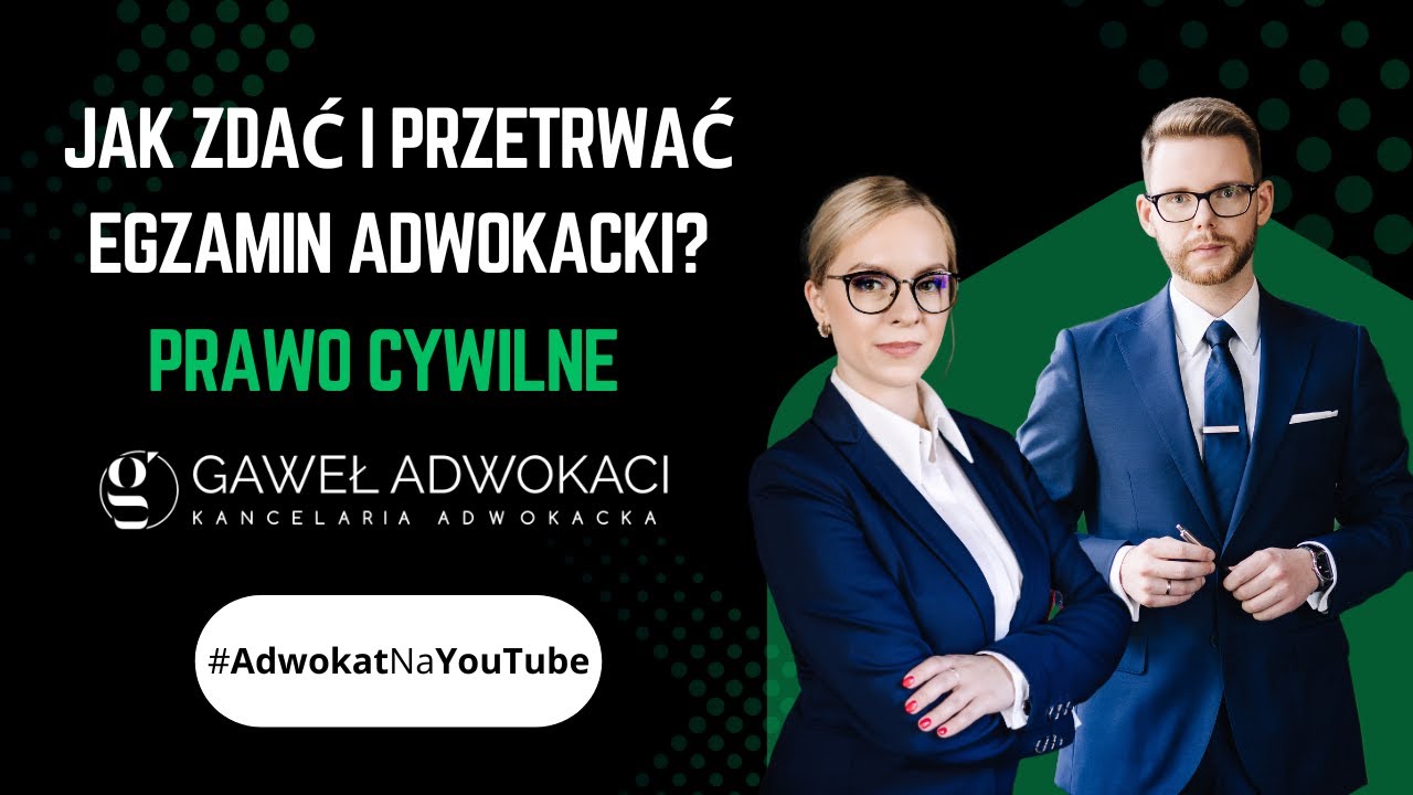 Egzamin adwokacki, jak przygotować się do zadania z prawa cywilnego?