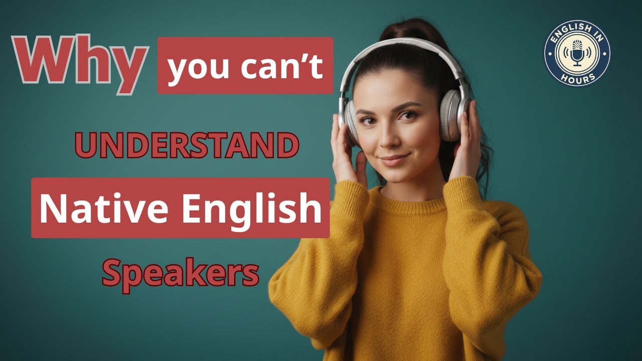 Why You Can’t Understand Native English Speakers (Fix Fast Speech, Linking& Slang)Listening Practice