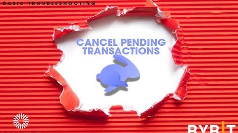How to Cancel Pending Transactions on Rabby Wallet ?
