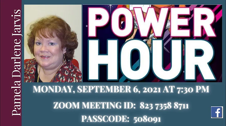 Power Hour - Pamela Darlene Jarvis - 09.06.2021